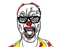 glasses mcdonalds ronald_mcdonald soyjak stubble variant:unknown // 669x551 // 20.3KB