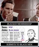 american_psycho bbc blacked closed_mouth ear glasses membership_card patrick_bateman queen_of_spades soyjak tattoo text variant:kuzjak // 1229x1479 // 871.6KB