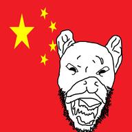 china dog fangs flag flag:china open_mouth soyjak stubble variant:unknown // 1440x1440 // 246.8KB