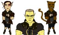 3soyjaks aldmeri_dominion altmer angry animal bosmer brown_hair buff cat cat_ear closed_mouth elder_scrolls_online elves full_body furry glasses hair khajiit pointy_ears red_eyes soyjak subvariant:chudjak_front subvariant:muscular_chud subvariant:unbotheredchud swastika tail the_elder_scrolls variant:chudjak vein video_game whisker white_skin wood_elf yellow_eyes yellow_hair yellow_skin // 2140x1264 // 558.8KB