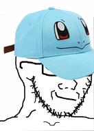 cap clothes glasses hat pokemon soyjak squirtle stubble variant:soyak // 644x900 // 481.9KB