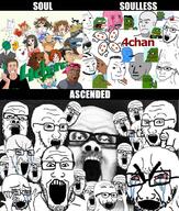 4chan adolf_hitler angry anime ascended azumanga_daioh bloodshot_eyes brainlet chin_chan cracky_chan crying duckroll frog glasses green_hair hair multiple_soyjaks no_u npc o_rly oldfag open_mouth pedobear pepe pointing reddit snoo soul soulless soyjak stubble text variant:a24_slowburn_soyjak variant:cryboy_soyjak variant:excited_soyjak variant:markiplier_soyjak variant:nujak variant:soyak variant:wojak wojak wt_snacks yotsoyba // 1756x2068 // 2.3MB