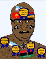 abdul_karim_sanchez_cortes armenia award brown_skin chudraj_cobsingh flag:armenia flag:black_lives_matter flag:dashnaktsutsyun flag:zoophilia_pride_flag golden_tooth hairy hooked_nose meta:tagme pedophile posted_it_again_award rose_of_winds sandnigger spade stubble unibrow variant:fenesjak villager_(minecraft) yellow_teeth // 635x810 // 279.3KB