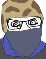 angry camouflage clothes combat_helmet counter_strike counter_terrorist crazed csgo glasses hat helmet mask military soyjak valve variant:feraljak video_game // 811x1049 // 75.2KB