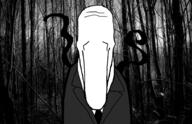 blank clothes creepypasta necktie no_face slenderman soyjak stretched_chin suit variant:markiplier_soyjak video_game // 887x573 // 301.0KB