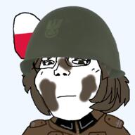 army bdu brown_hair dirty green_eyes poland polish serious sobot soyjak subvariant:soylita uniform variant:gapejak war white_skin world_war_2 // 849x848 // 241.8KB