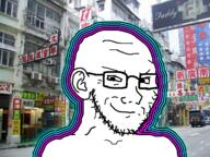 city ear funky glasses hong_kong irl_background smile smug soyjak stubble variant:soyak // 1280x960 // 1.5MB