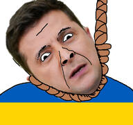 country flag hanging oink rope russo_ukrainian_war soyjak stubble suicide ukraine variant:bernd volodymyr_zelenskyy // 768x719 // 298.6KB