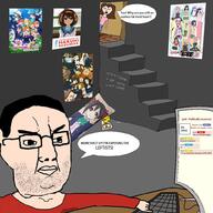 4chan akiyama_mio anime ayase_eli basement body_pillow chalk cheese clothes dakimakura glasses haruhi_suzumiya height hirasawa_yui hoshizora_rin k_on keyboard koizumi_hanayo konjiki_no_yami kosaka_honoka kotegawa_yui kotobuki_tsumugi lala_satalin_deviluke love_live manga manlet minami_kotori momo_belia_deviluke monitor mouse_trap murasame_shizu nana_astar_deviluke nanako_azusa nishikino_maki pit_stains pol_(4chan) poster sairenji_haruna sonoda_umi stairs stubble tainaka_ritsu to_love_ru tojo_nozomi variant:chudjak yazawa_nico yuki_mikan yuki_rito // 999x999 // 178.3KB