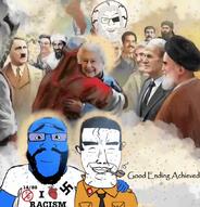 1488 3soyjaks abu_bakr_al_baghdadi abu_mahdi_al_muhandis adolf_hitler animated beard blue_skin communism george_lincoln_rockwell glasses hafez_al_assad hair happy happy_merchant heart_of_courage i_love islam joseph_stalin kim_il_sung muammar_gaddafi music nazism odin osama_bin_laden pipe queen_elizabeth ruhollah_khomeini saddam_hussein smoking sonnenrad sound soyjak subvariant:chudjak_front subvariant:science_lover sunglasses swastika text tsfh two_steps_from_hell variant:chudjak variant:feraljak variant:markiplier_soyjak video // 816x848, 117.6s // 16.4MB