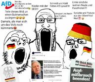 afd clothes country emoticon flag flag:germany german_text germany glasses hat nazism niggerbabble open_mouth politics soyjak soyjak_trio stubble text variant:gapejak variant:markiplier_soyjak variant:tony_soprano_soyjak // 800x687 // 286.7KB