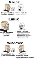 apple_(company) bloodshot_eyes compatibility crying error glasses linux mac_os meme nordic_chad open_mouth operating_system soyjak stubble technology text variant:soyak windows // 888x1446 // 545.6KB