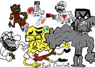 5soyjaks angry bbc beard cartoon clothes gigachad glasses gun happy_merchant heart judaism millions_must_die money nigger nintendo nintendo_switch penis pistol reddit redpill science soyjak spongebob_squarepants text tyrone variant:chudjak variant:snoojak variant:soyak video_game // 1077x772 // 553.4KB