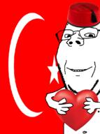 arm clothes country fez flag flag:turkiye glasses hand hat heart holding_heart holding_object nipple smile soyjak stubble subvariant:wholesome_soyjak turkiye variant:gapejak // 811x1090 // 210.8KB