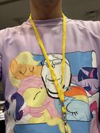 applejack arm blanket blue buff closed_eyes fluttershy glasses hand irl mare_fair_2023 my_little_pony pillow pinkie_pie rainbow_dash rarity sleeping smile soyjak stubble subvariant:wholesome_soyjak swolesome twilight_sparkle variant:gapejak // 2316x3088 // 452.8KB