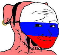 animal country crying ear earring flag glasses hohol mask mustache open_mouth russia soyjak stubble variant:soyak variant:wojak wojak // 728x678 // 206.9KB