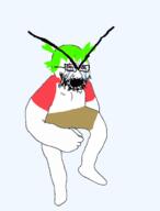 4chan angry animated anime arm clothes crying dance full_body glasses green_hair hair hand large_eyebrows leg open_mouth selfish_little_fuck shorts soyjak stubble tshirt variant:cryboy_soyjak yotsoyba // 536x706 // 729.5KB