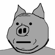 animal ear npc pig small_eyes snout soyjak stubble subvariant:massjak subvariant:wholesome_soyjak variant:gapejak // 600x600 // 9.9KB