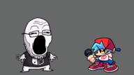 animated boyfriend_(friday_night_funkin') clothes friday_night_funkin' glasses hat logo microphone nintendo nintendo_switch no_nose open_mouth soyjak stubble variant:unknown video_game // 1280x718 // 5.6MB