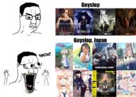 angry anime anime_female anya_forger bocchi_the_rock chainsaw_man child excited eyes_popping female game_of_thrones glasses goyslop grey_hair hair hand hands_up hbo_max hitohito_tadano house_of_the_dragon ijiranaide_nagatoro_san kitagawa_marin loli long_hair merge nagatoro_hayase netflix oniichan_wa_oshimai open_mouth pink_hair place_japan red_hair sakurai_shinichi shouko_komi sono_bisque_doll_wa_koi_wo_suru soyjak spy_x_family stubble subvariant:waow the_last_of_us the_queens_gambit thing_japanese tv_show uzaki_chan_wa_asobitai uzaki_hana variant:chudjak variant:soyak wednesday_adams yellow_hair yellow_teeth yor_forger // 1136x810 // 1.2MB