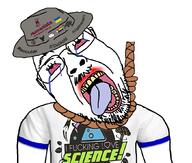 atheism cuck darwin fedora feminism feminist flag hanging i_fucking_love_science lgbt liberal progress_pride_flag reddit religion rope science suicide twitter ukraine variant:bernd white_background // 1049x888 // 464.0KB