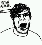 clothes ghetto_smosh glasses hair open_mouth smosh soyjak stubble text variant:unknown // 483x522 // 9.6KB