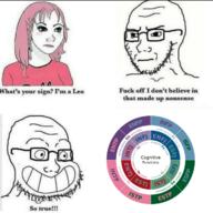 calarts concerned frown glasses grin mbti science smile so_true soyjak soyjak_comic stubble variant:soyak wojak // 715x715 // 457.3KB