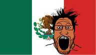 brown_skin country flag glasses hair mexico open_mouth soyjak stubble variant:markiplier_soyjak // 1202x688 // 191.6KB