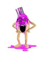 arm bucket egg food full_body glasses open_mouth paint pink soyjak stubble variant:markiplier_soyjak // 837x1047 // 535.9KB