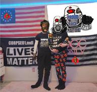 armor baby betsy_ross_flag black_lives_matter black_skin carpet combine_(half-life) combine_elite corpse01.mdl dead drawer facial_mark flag flag:united_states forehead_mark glove gore half-life half-life_2 irl_background janny kris_kane no_mouth painted_nails power_outlet soyjak subvariant:slutson united_states valve variant:cobson // 1078x1020 // 1.4MB