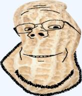 food glasses irl nut objectsoy peanut smile soyjak stubble subvariant:wholesome_soyjak variant:gapejak // 731x855 // 989.0KB