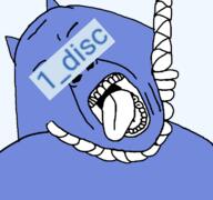 1_disc blue_skin discord hanging horn name nose rope soybooru teeth tongue variant:bernd // 767x718 // 73.5KB