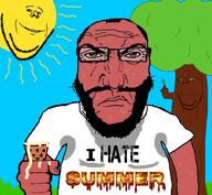 angry balding beard bloodshot_eyes glasseses grass i_hate ice_cream middle_finger punisher_face red_skin sun sweating tree variant:bernd variant:cobson variant:impish_soyak_ears // 1017x935 // 552.2KB