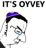 chud chud_crying clothes crying hat its_over jewish_nose jewish_star jews judaism kippah over oy_vey sad text // 672x697 // 84.2KB