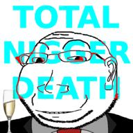 clothes cup ear glass glasses necktie soyjak stubble subvariant:massjak subvariant:wholesome_soyjak suit text total_nigger_death variant:gapejak wine // 600x600 // 31.1KB