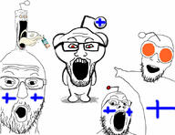 antenna country finland glasses lifeinatent open_mouth orange_eyes pointing reddit soy_milk soyjak stubble subvariant:soyak_soymilk variant:gapejak variant:markiplier_soyjak variant:soyak variant:two_pointing_soyjaks variant:unknown // 825x635 // 75.3KB