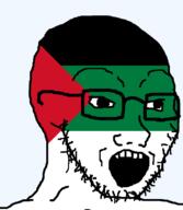 arab arab_revolt flag glasses hejaz history open_mouth soyjak stubble variant:soyak // 638x732 // 16.0KB