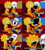 4chan bart_simpson bloodshot_eyes brown_hair car clothes crying full_body glasses greentext lisa_simpson multiple_soyjaks mustache open_mouth soyjak stretched_mouth stubble subvariant:kekjak subvariant:wewjak text the_simpsons variant:a24_slowburn_soyjak variant:im_a_bit_shy variant:soyak wojak yellow_skin // 917x1024 // 143.4KB