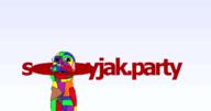 animated banner colorful deformed glasses penis sex smile soyjak soyjak_party stubble subvariant:emmanuel subvariant:emmanuel_richardson subvariant:wholesome_soyjak testicles text variant:gapejak // 663x349 // 189.0KB