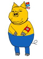 animal arm communism ear eyelids flag full_body hammer_and_sickle judaism leg nazism pig russo_ukrainian_war small_eyes snout soyjak star_of_david stubble subvariant:massjak subvariant:wholesome_soyjak swastika tail ukraine united_states variant:gapejak // 1010x1382 // 28.6KB