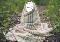 blanket comfy ear grass irl smile soyjak stubble variant:impish_soyak_ears // 901x637 // 184.7KB