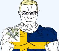 blond blue_eyes buff clothes glasses neo-germania subvariant:chudjak_front subvariant:muscular_chud sweden variant:chudjak // 1059x929 // 127.0KB