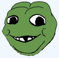 baby deformed frog pepe smile soyjak subvariant:nathaniel variant:gapejak // 530x520 // 10.4KB