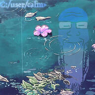 blue blue_skin calm closed_eyes closed_mouth flower meta:tagme plant variant:markiplier_soyjak water // 326x326 // 60.2KB