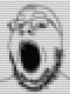 glasses irl lego open_mouth soyjak stubble variant:gapejak // 600x800 // 210.9KB