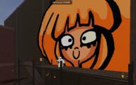 3d bricks drawing eyelashes full_body glasses lego mymy ongezellig open_mouth orange_hair orange_skin paint painting roblox soyjak stubble variant:soyak white_skin // 1232x770 // 756.2KB