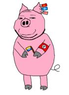 animal arm communism ear eyelids flag full_body hammer_and_sickle judaism leg nazism pig pink_skin russo_ukrainian_war small_eyes snout soyjak star_of_david stubble subvariant:massjak subvariant:wholesome_soyjak swastika tail ukraine united_states variant:gapejak // 1010x1382 // 29.4KB